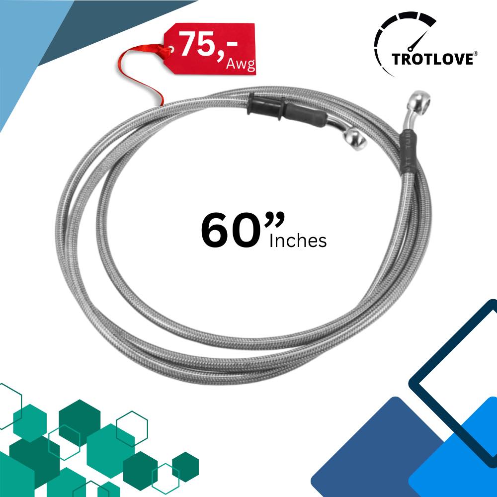 Motorcycle brake hose 60 inch