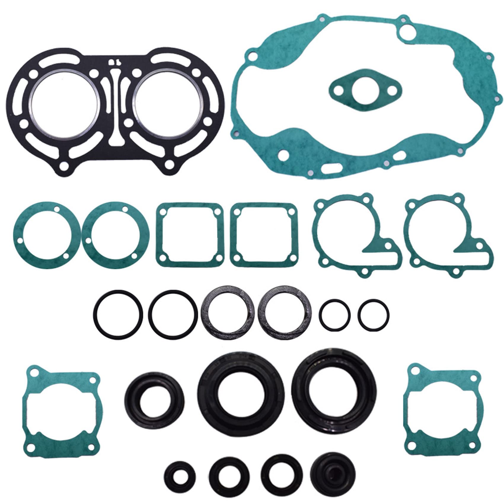 For Yamaha Banshee 350 YFZ350 1987-2006 Complete Engine Gasket Kit Full Set
