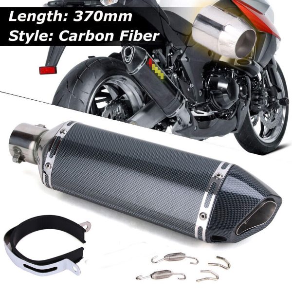 38mm Universal Motorcycle ATV Slip On Exhaust Muffler Silencer Pipe DB Killer - Image 2